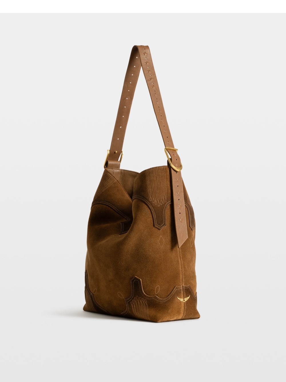Zadig and Voltaire - Jane Suede Hobo